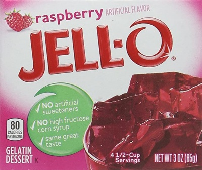 Jell-O Gelatin Dessert Raspberry  3oz 85g